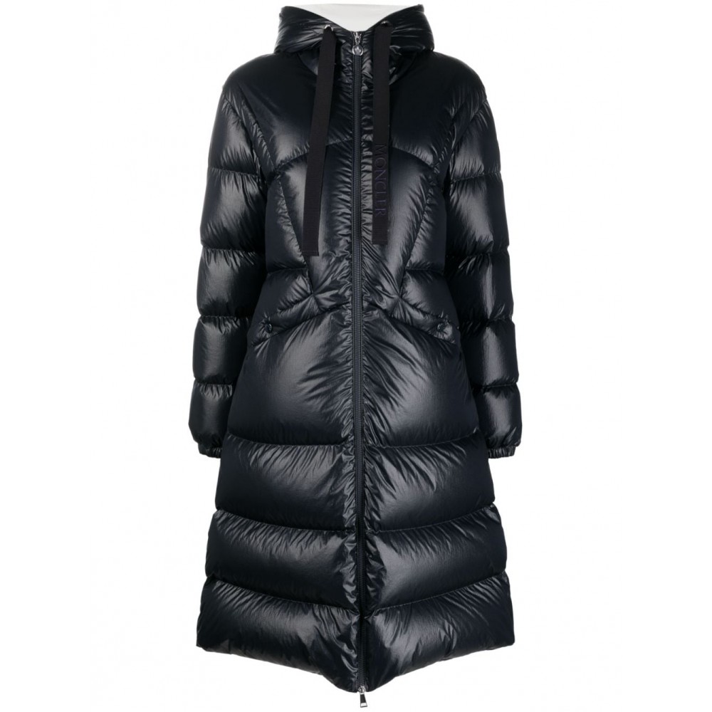 Moncler Selenga Padded Midi Jacket Blue MCS29485