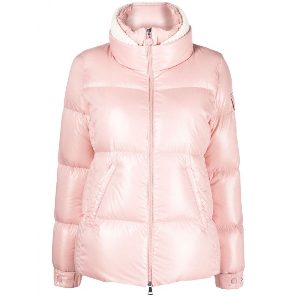 Moncler Vistule Short Down Jacket Pink MCS29627