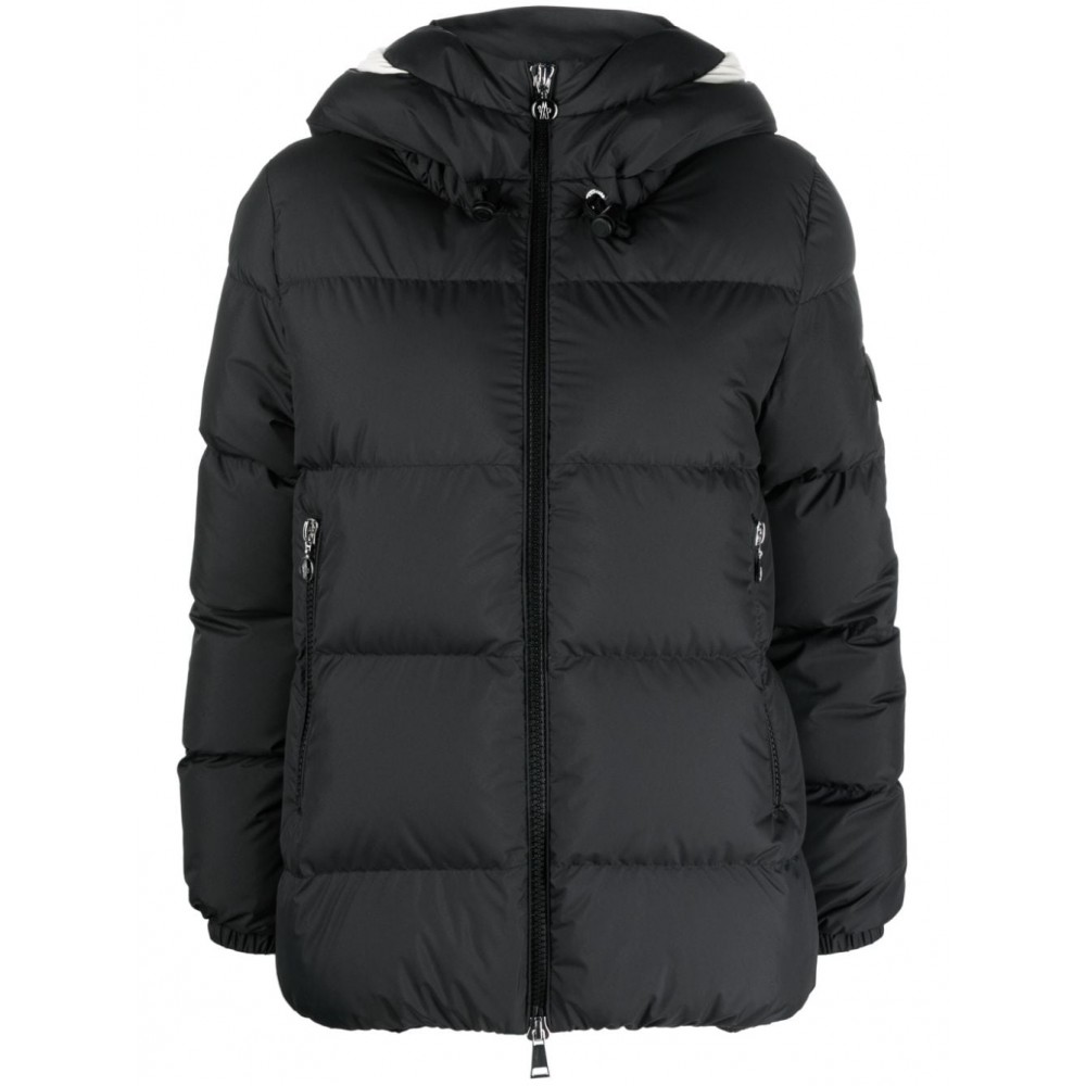 Moncler logo-patch padded-design Jacket Black MCS29027