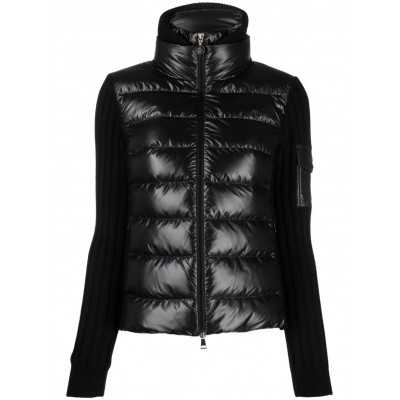 Moncler logo-patch Puffer Jacket Black MCS29035