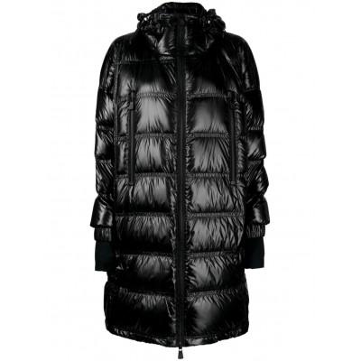 Moncler Rochelair Padded Parka Coat Black MCS29464