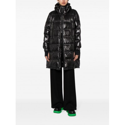 Moncler Rochelair Padded Parka Coat Black MCS29464