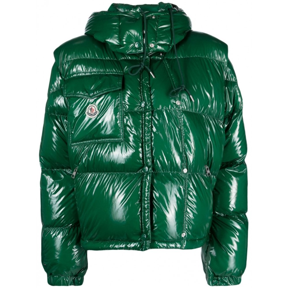 Moncler Karakorum Convertible Down Jacket Green MCS28663