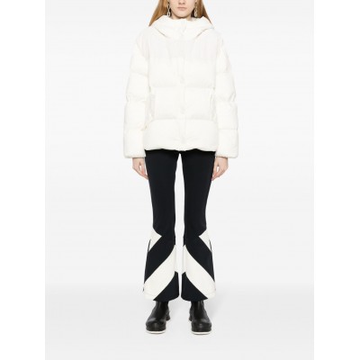 Moncler Jaseur Quilted Hooded Jacket White MCS28658