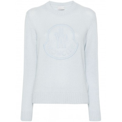 Moncler logo-embroidered Jumper Blue MCS28900