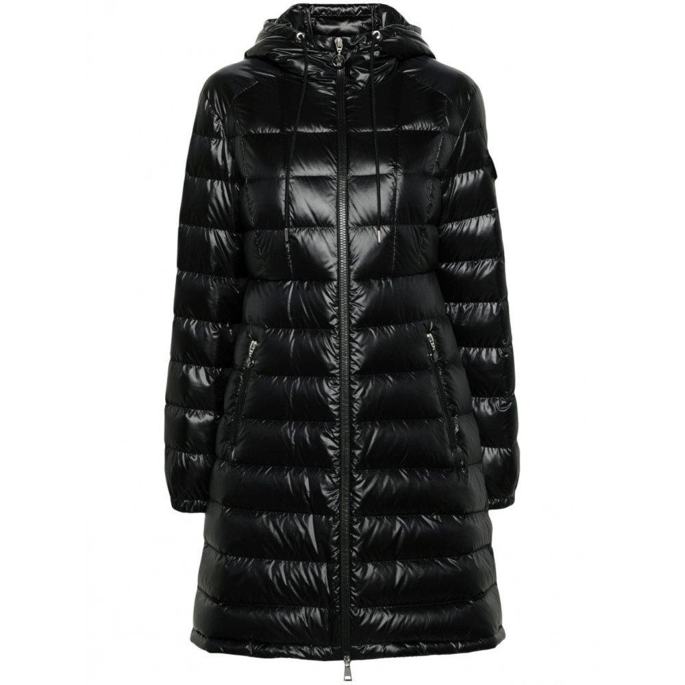 Moncler Amintore Quilted Parka Coat Black MCS28078