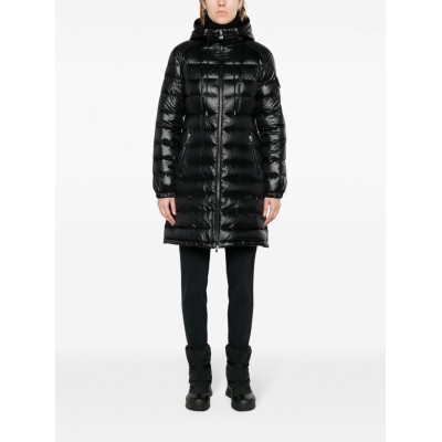 Moncler Amintore Quilted Parka Coat Black MCS28078