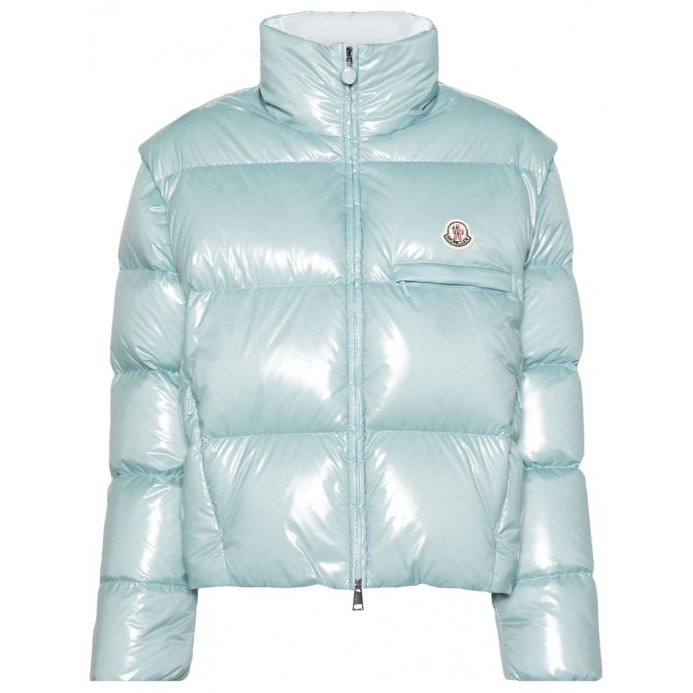 Moncler Almo Quilted Puffer Jacket Blue MCS28059