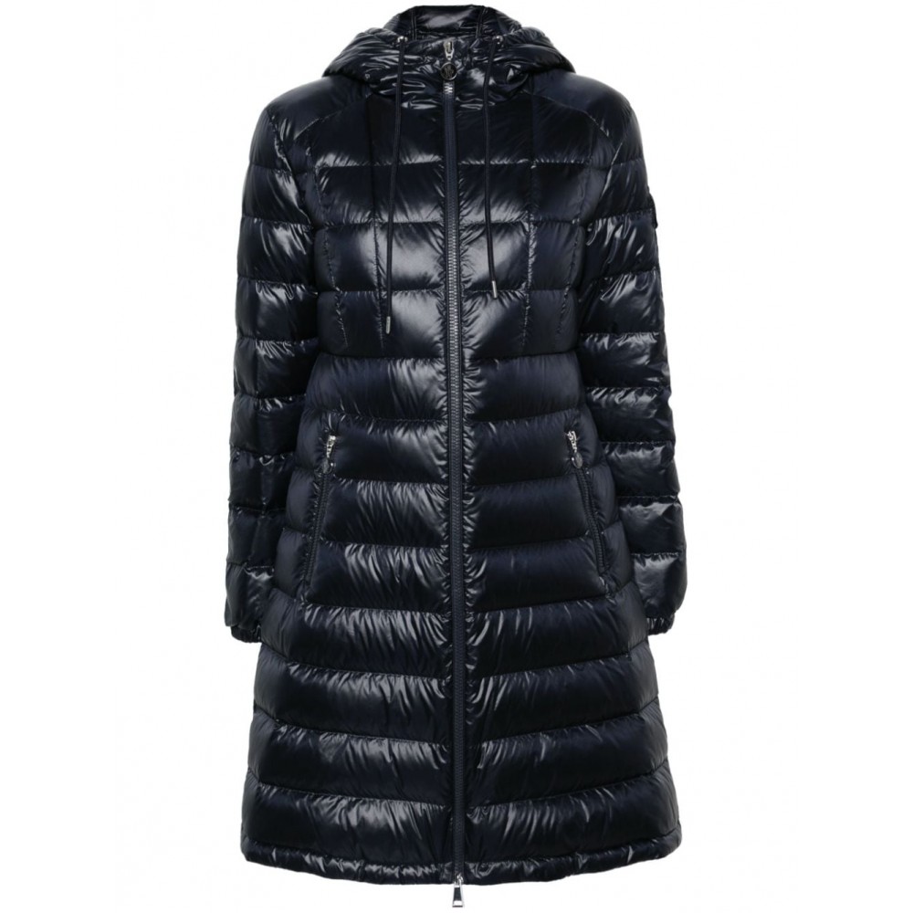 Moncler Amintore Hooded Down Coat Blue MCS28075