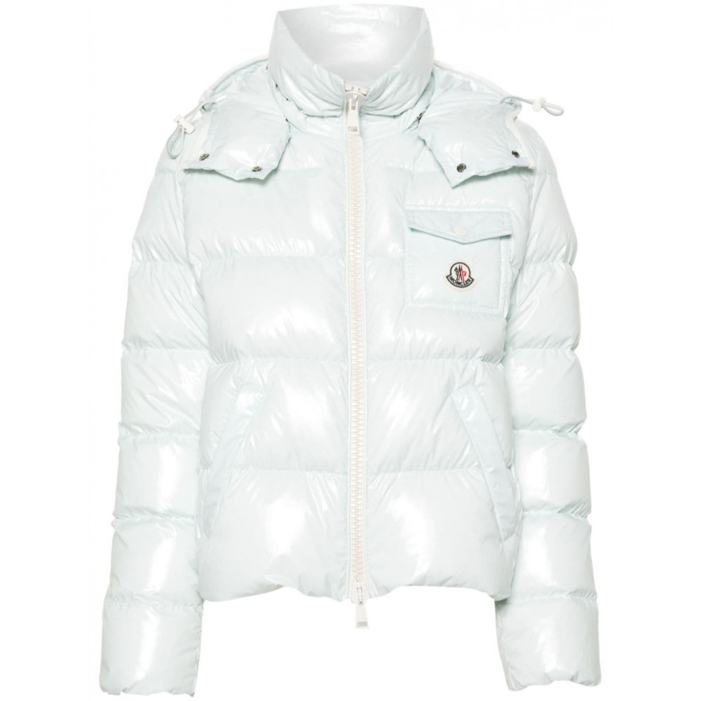 Moncler Andro Hooded Quilted Jacket Blue MCS28086