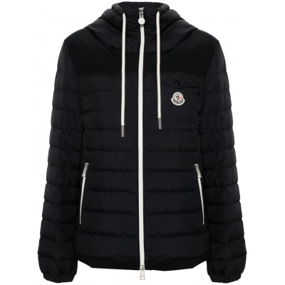 Moncler Hooded Down Puffer Jacket Blue MCS28611