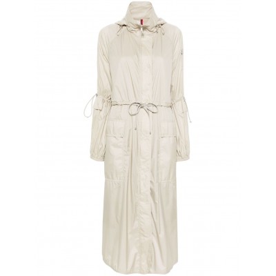 Moncler Lins Parka Maxi Coat Neutrals MCS28761