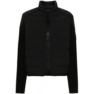 Moncler padded-panels Knitted Cardigan Black MCS29355