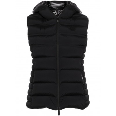 Moncler logo-patch Quilted Gilet Black MCS29037