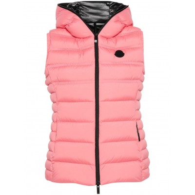 Moncler Quilted Padded Gilet Pink MCS29426