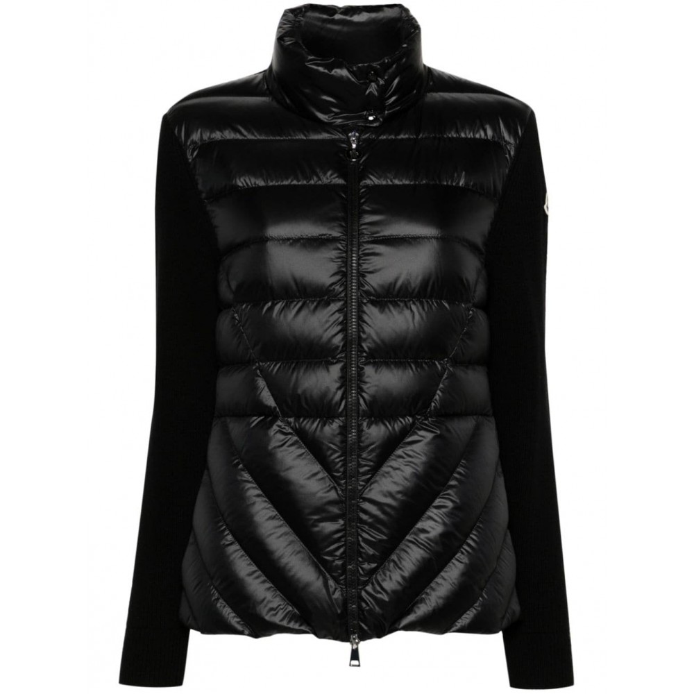 Moncler Quilted Down Jacket Black MCS29421