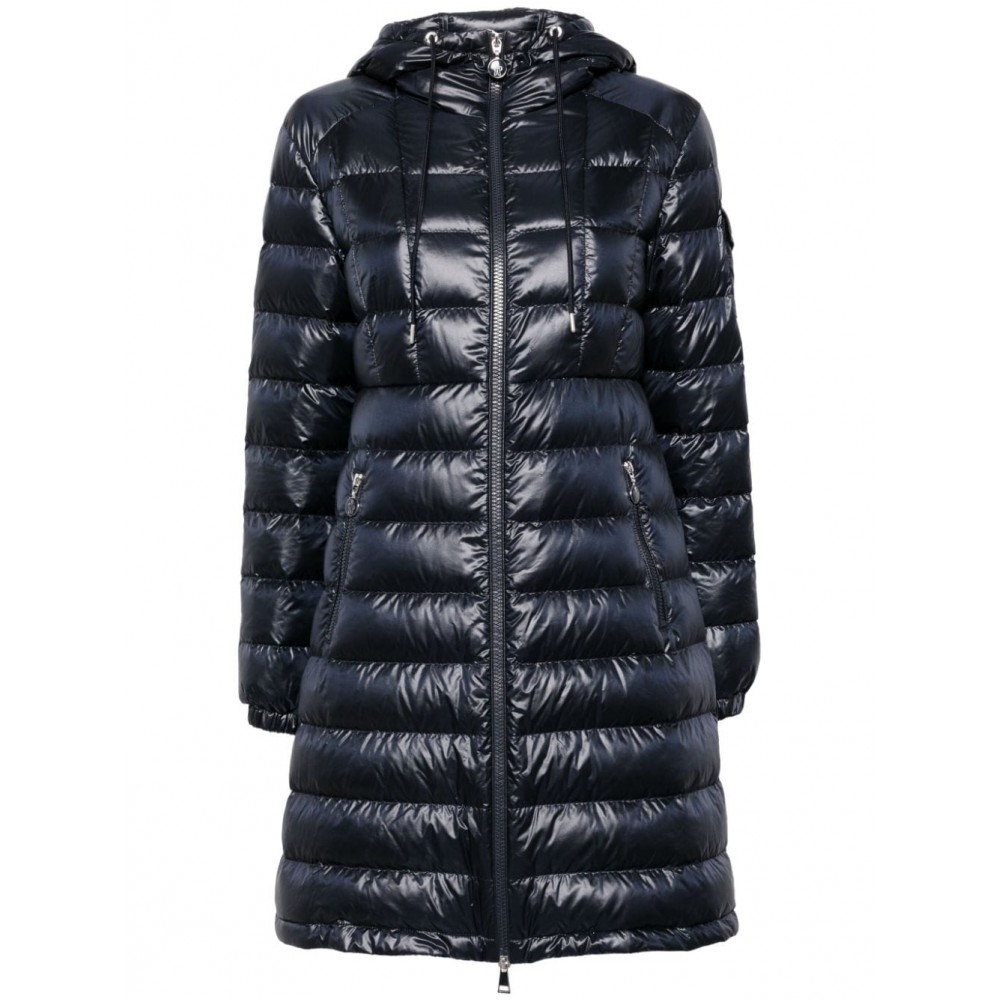 Moncler Amintore Padded Parka Coat Blue MCS28077