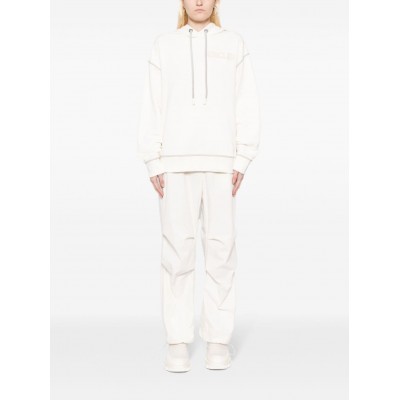 Moncler logo-embroidered Hoodie Neutrals MCS28898