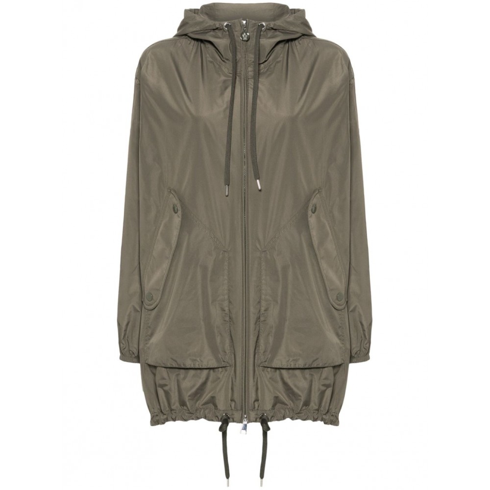 Moncler Melia Parka Coat Green MCS29235