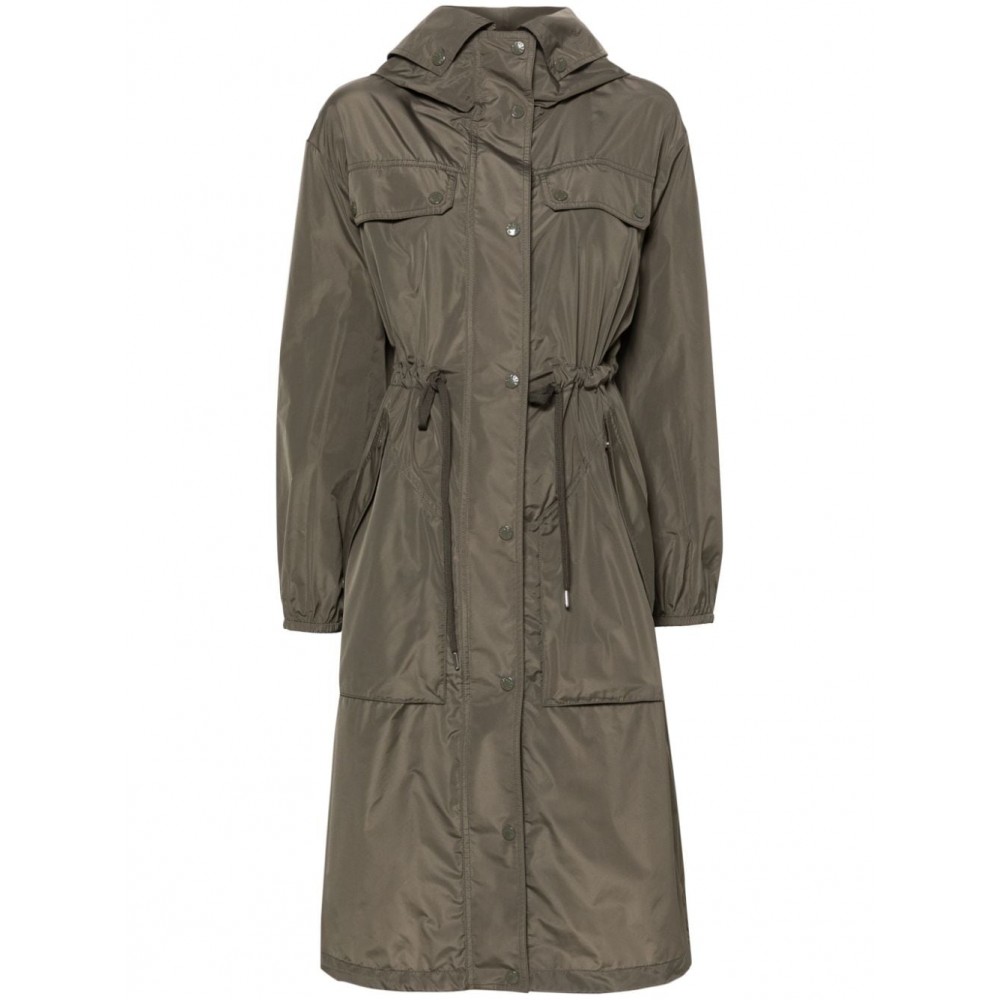 Moncler Mantio Hooded Parka Coat Green MCS29206