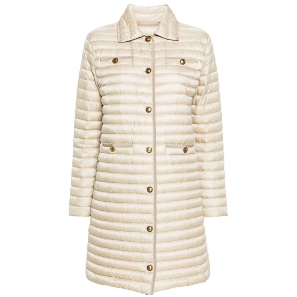 Moncler Calipso Down Coat Neutrals MCS28260