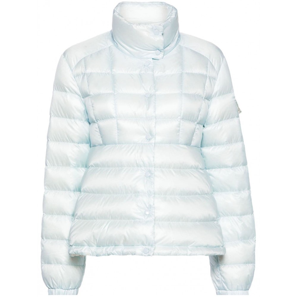 Moncler Aminia logo-patch Padded Jacket Blue MCS28073