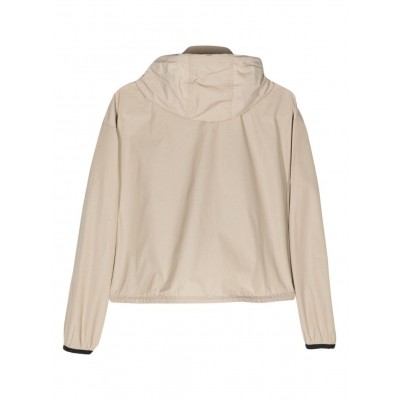 Moncler Leda Cropped Jacket Neutrals MCS28738