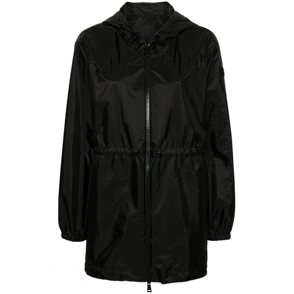 Moncler Filira Hooded Fitted Jacket Black MCS28482