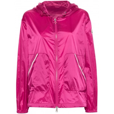 Moncler logo-applique Hooded Jacket Pink MCS28807