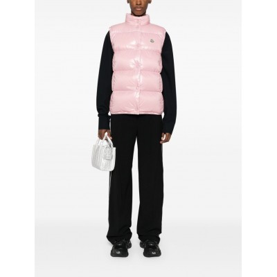 Moncler Badia Padded Gilet Pink MCS28144