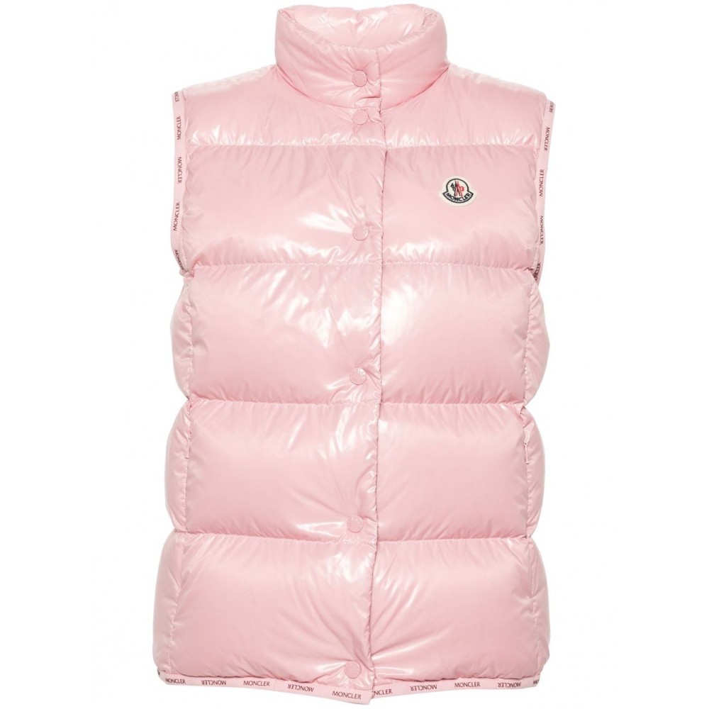 Moncler Badia Padded Gilet Pink MCS28144