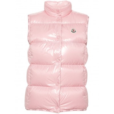 Moncler Badia Padded Gilet Pink MCS28144