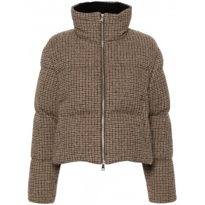 Moncler Seboune Puffer Jacket Brown MCS29482