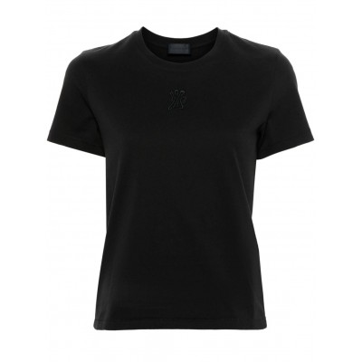 Moncler logo-embroidered Cotton T-shirt Black MCS28879