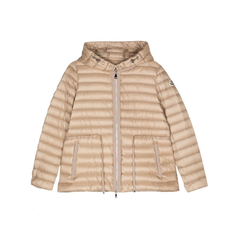 Moncler Raie Padded Hooded Jacket Neutrals MCS29439