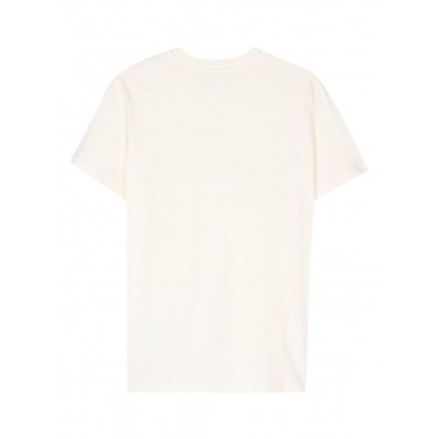 Moncler logo-print T-shirt Neutrals MCS29162