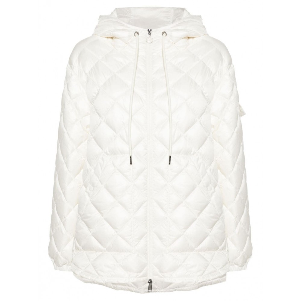 Moncler logo-applique Jacket White MCS28814