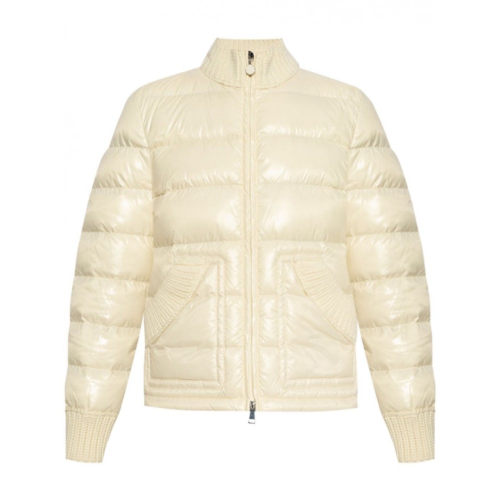 Moncler Arcelot glossy-finish Puffer Jacket Neutrals MCS28106