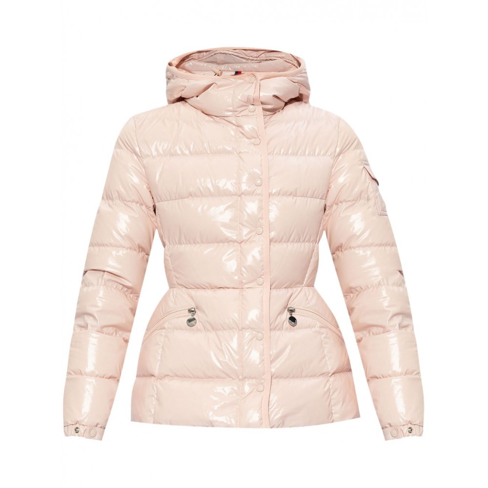 Moncler Padded Down Puffer Hooded Jacket Pink MCS29307