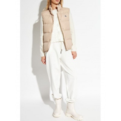 Moncler Quilted Cardigan White MCS29420