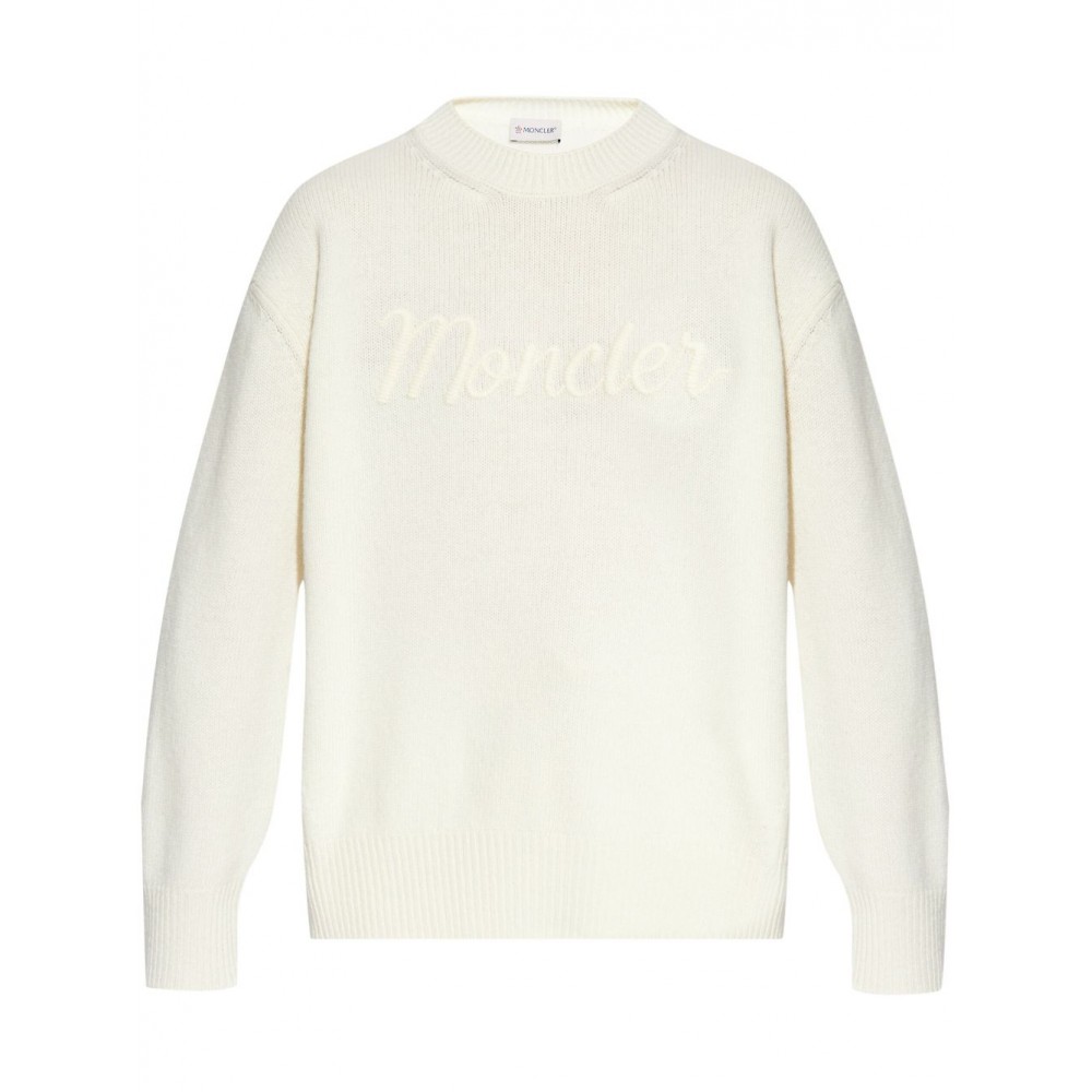 Moncler embroidered-logo Sweatshirt White MCS28451