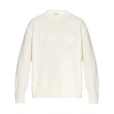 Moncler embroidered-logo Sweatshirt White MCS28451