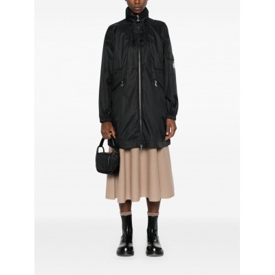 Moncler Adhemar drawstring-waist Parka Black MCS28024