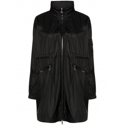 Moncler Adhemar drawstring-waist Parka Black MCS28024