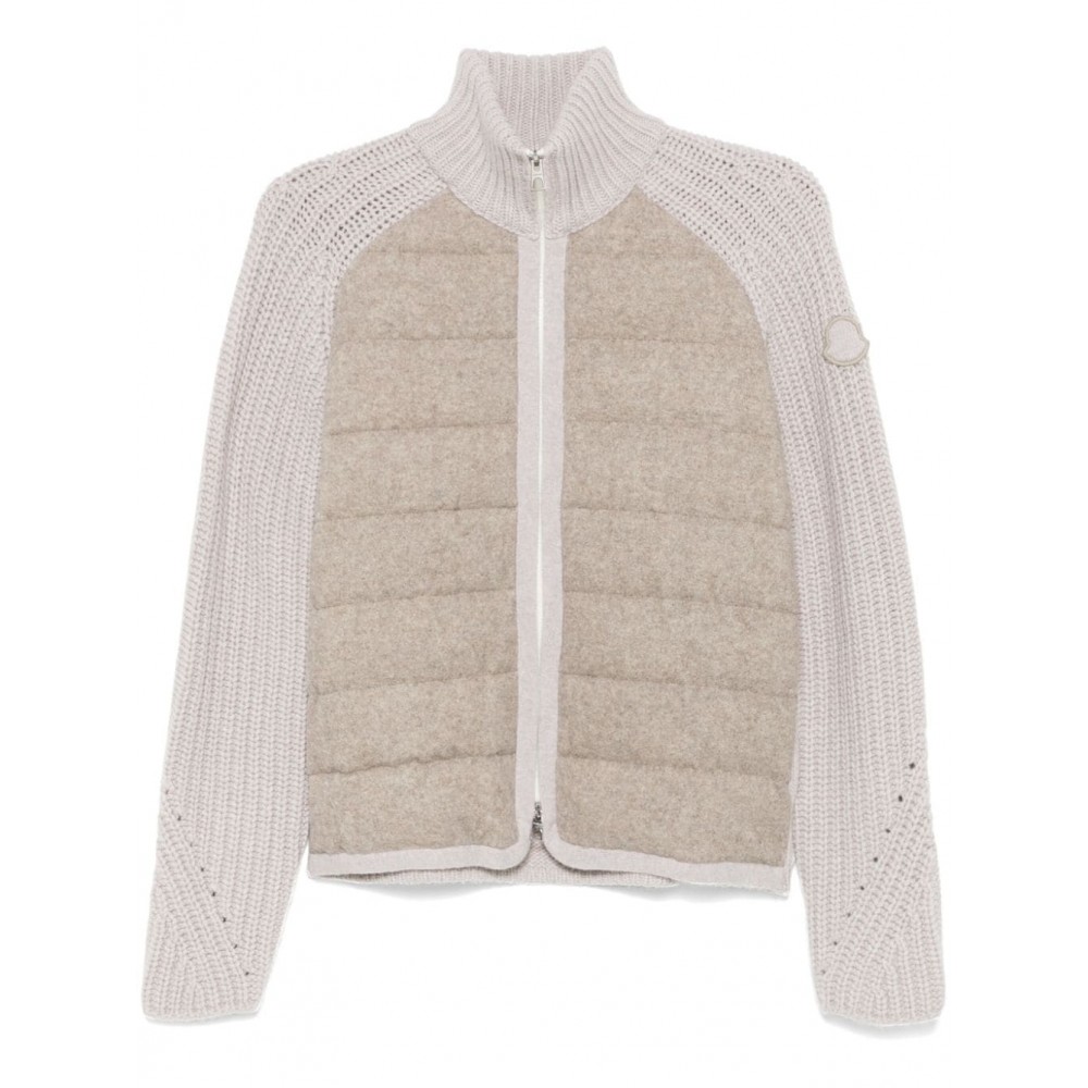 Moncler Tricot Cardigan Neutrals MCS29584