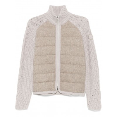 Moncler Tricot Cardigan Neutrals MCS29584