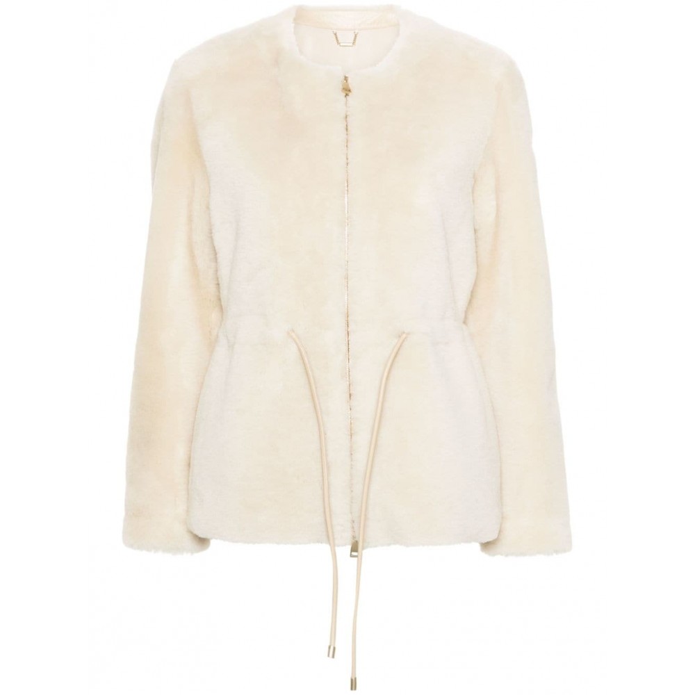 Moncler Ballue Shearling Jacket Neutrals MCS28155