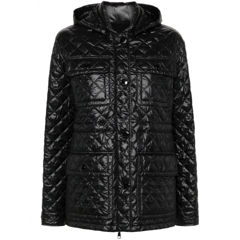 Moncler Anett diamond-quilted Jacket Black MCS28088