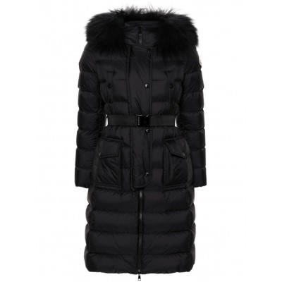 Moncler Khloe Hooded Down Coat Black MCS28667