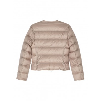 Moncler Laurine Quilted Puffer Jacket Neutrals MCS28725